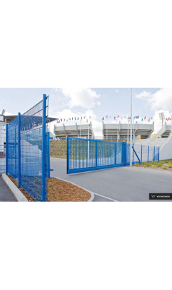 Industrijska dvokrilna dvoriščna vrata